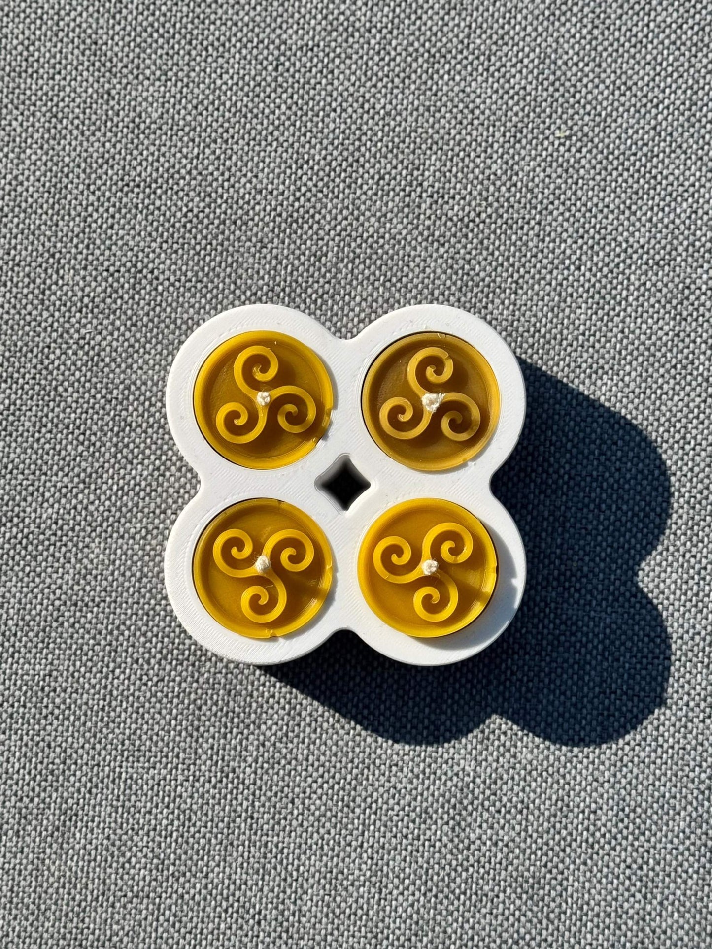 WAVES TEA LIGHTS Silicone Candle Mold – Silicone Mold made for WAVES TEA LIGHTS