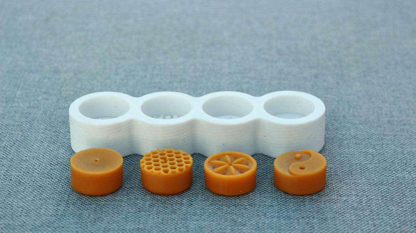 TEA LIGHTS BUNDLE collection Silicone Candle Mold – Silicone Mold made for TEA LIGHTS BUNDLE