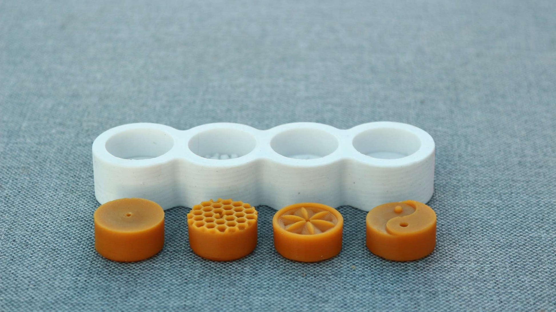 TEA LIGHTS BUNDLE collection Silicone Candle Mold – Silicone Mold made for TEA LIGHTS BUNDLE
