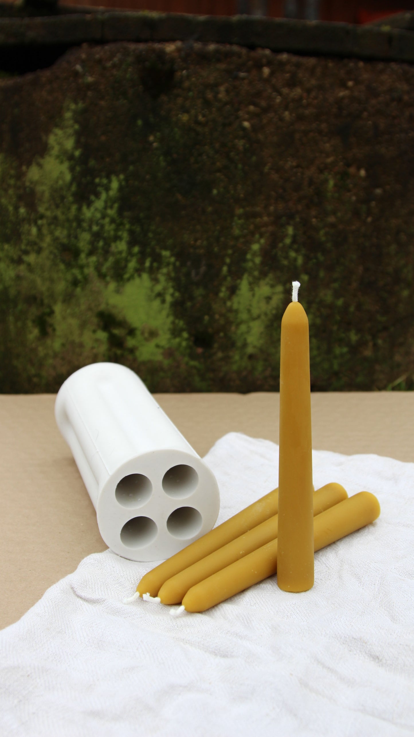 1) 18 cm Silicone Candle mouldTAPER CANDLES 18 and 20 cm Silicone Candle MoldCandle Details:
TAPER 18cm: Size of the finished candle: 6,8"/0,78" at the base (~17,5 cm high x 2 cm wide at the base). Weight of each candle: ~45 g. The mold wilSilicone MoldLatvian Candles