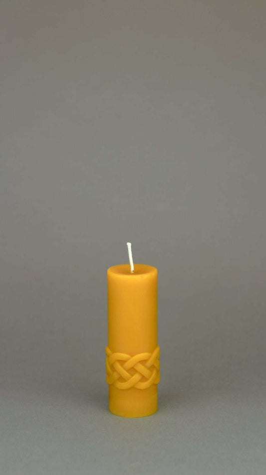 Celtic Waves silicone candle mold showcasing a detailed wave pattern.