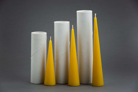 CONES 5 sizes Silicone Candle Molds – Silicone Mold made for CONE Silicone Candle mold