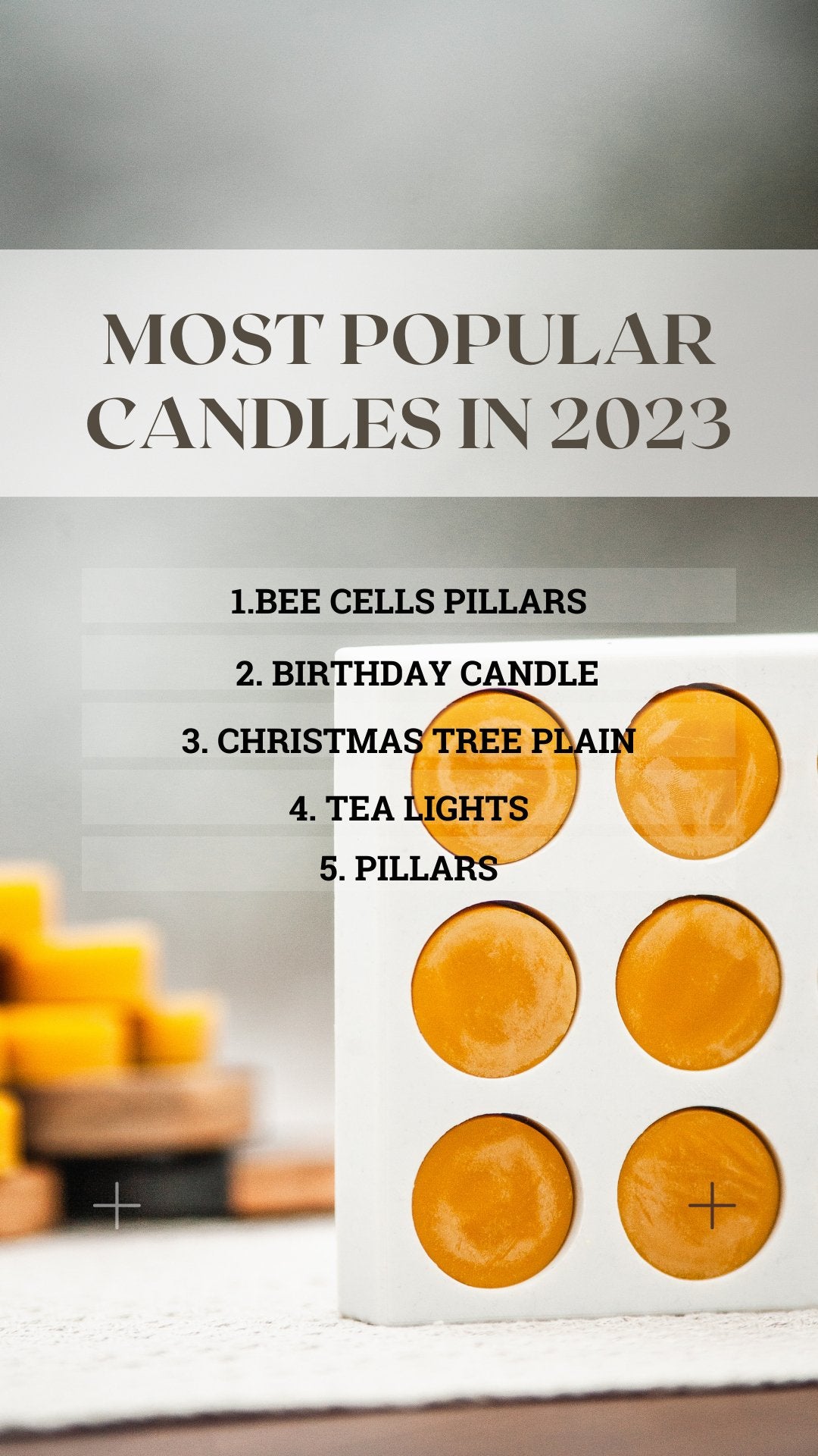 Our TOP 5 bestsellers in 2023 - Latvian Candles
