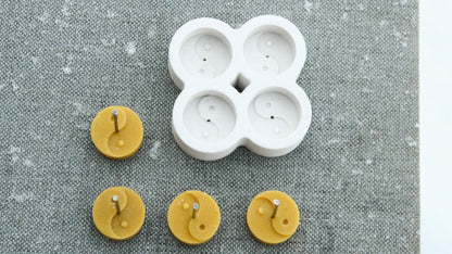 YING YANG TEA LIGHTS 2x2