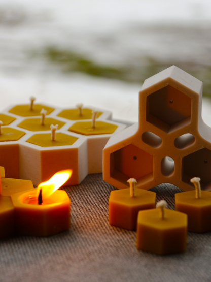 HEXAGON TEA LIGHTS 2 izmēri