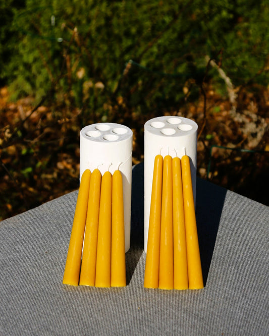 TAPER CANDLES 18 and 20 cm in height