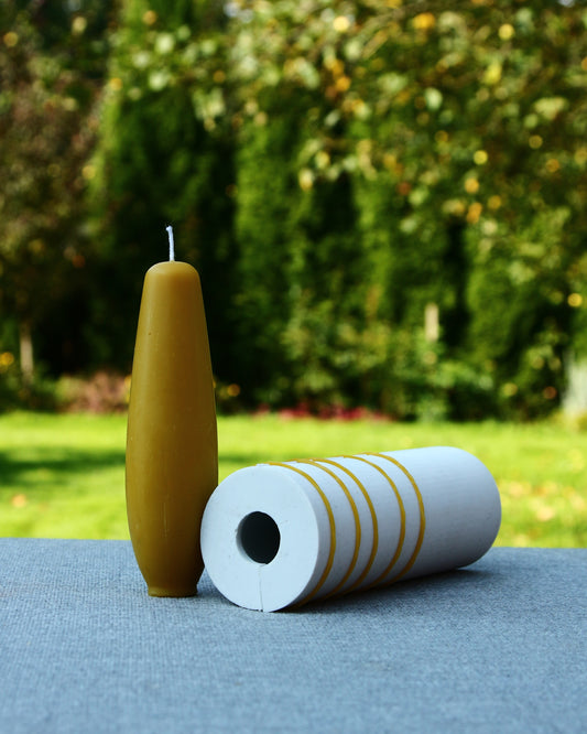 SPINDLE TAPER Silicone Candle Mold