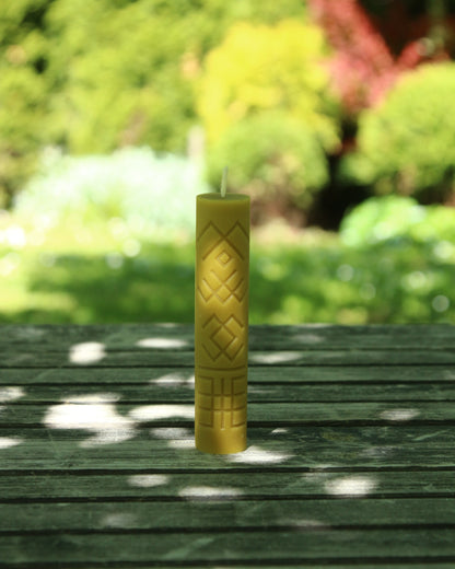Geometric FOLK SIGNS 2 Silicone Candle mold