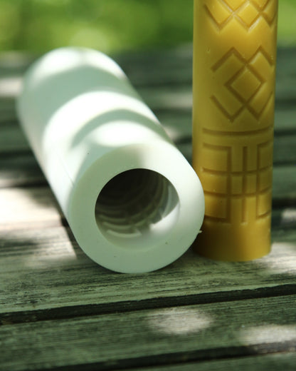 Geometric FOLK SIGNS 2 Silicone Candle mold
