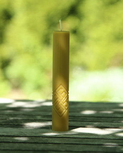 Geometric FOLK SIGNS Silicone Candle mold