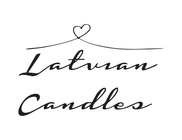 SPIRAL TAPER 23 cm high – Latvian Candles