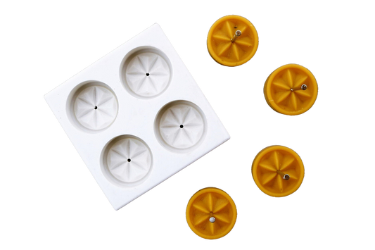 ROSE TEA LIGHTS Silicone Candle Mold – Silicone Mold made for ROSE TEA LIGHTS