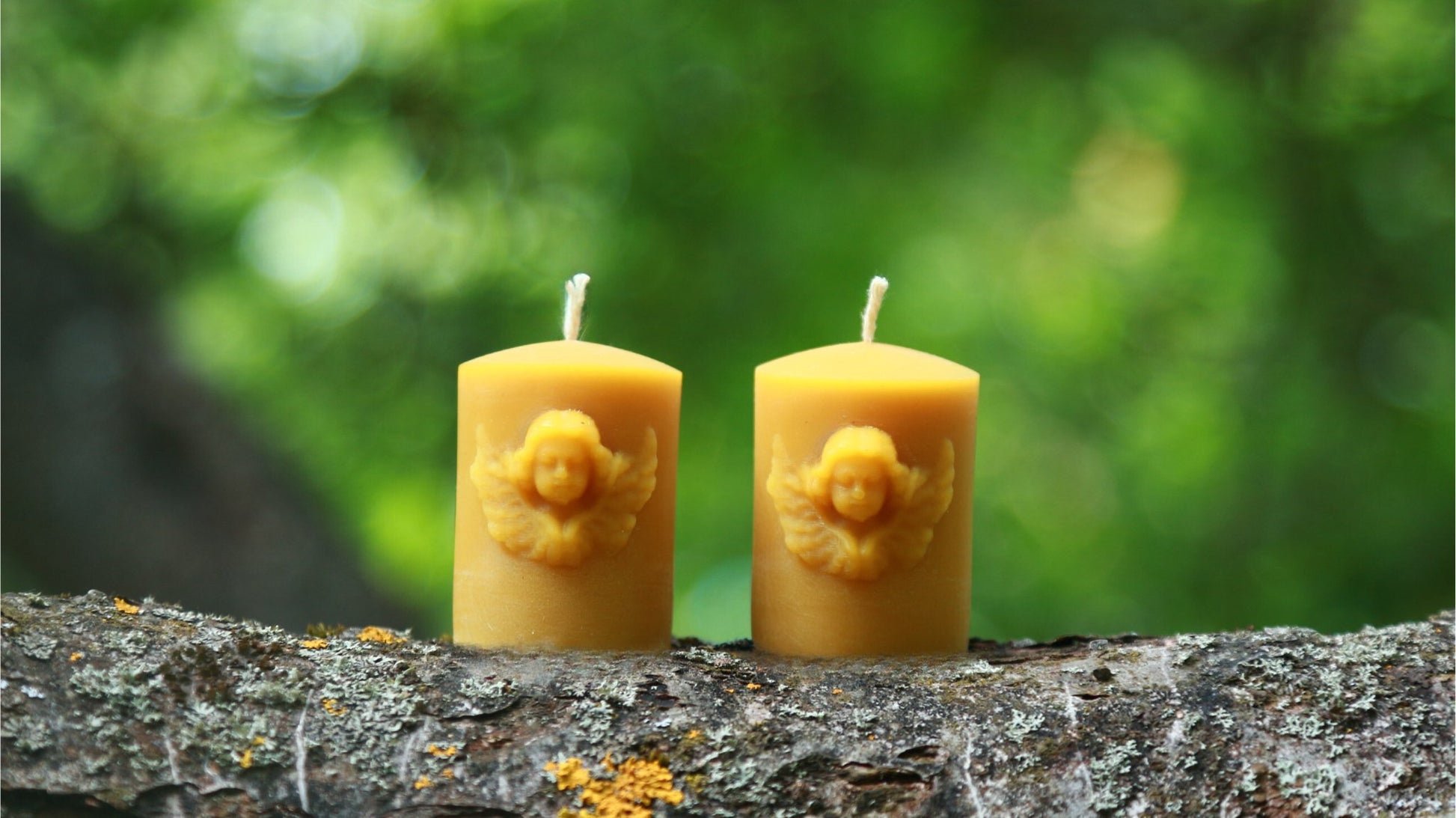 ANGEL'S FACE 2 sizes - Latvian Candles