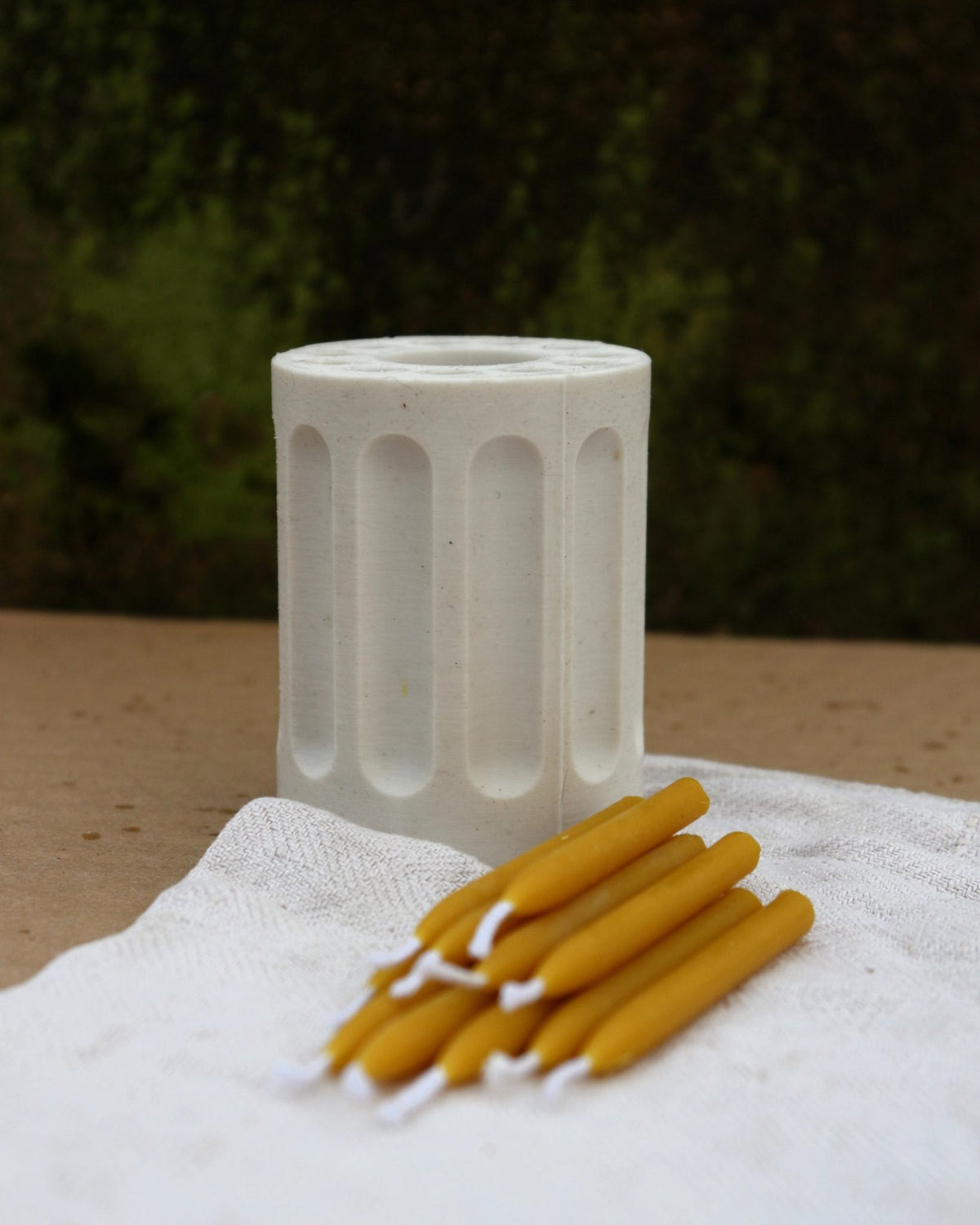 Birthday candle 11-cavity beeswax candle and silicone mould