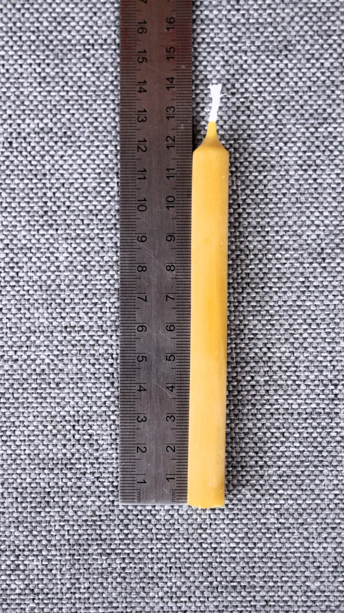 Church Christmas Tree taper beeswax candle and silicone mould