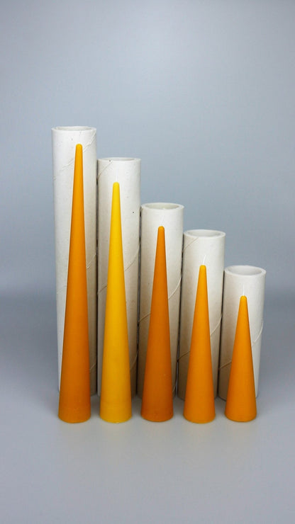 CONES 5 sizes - Latvian Candles