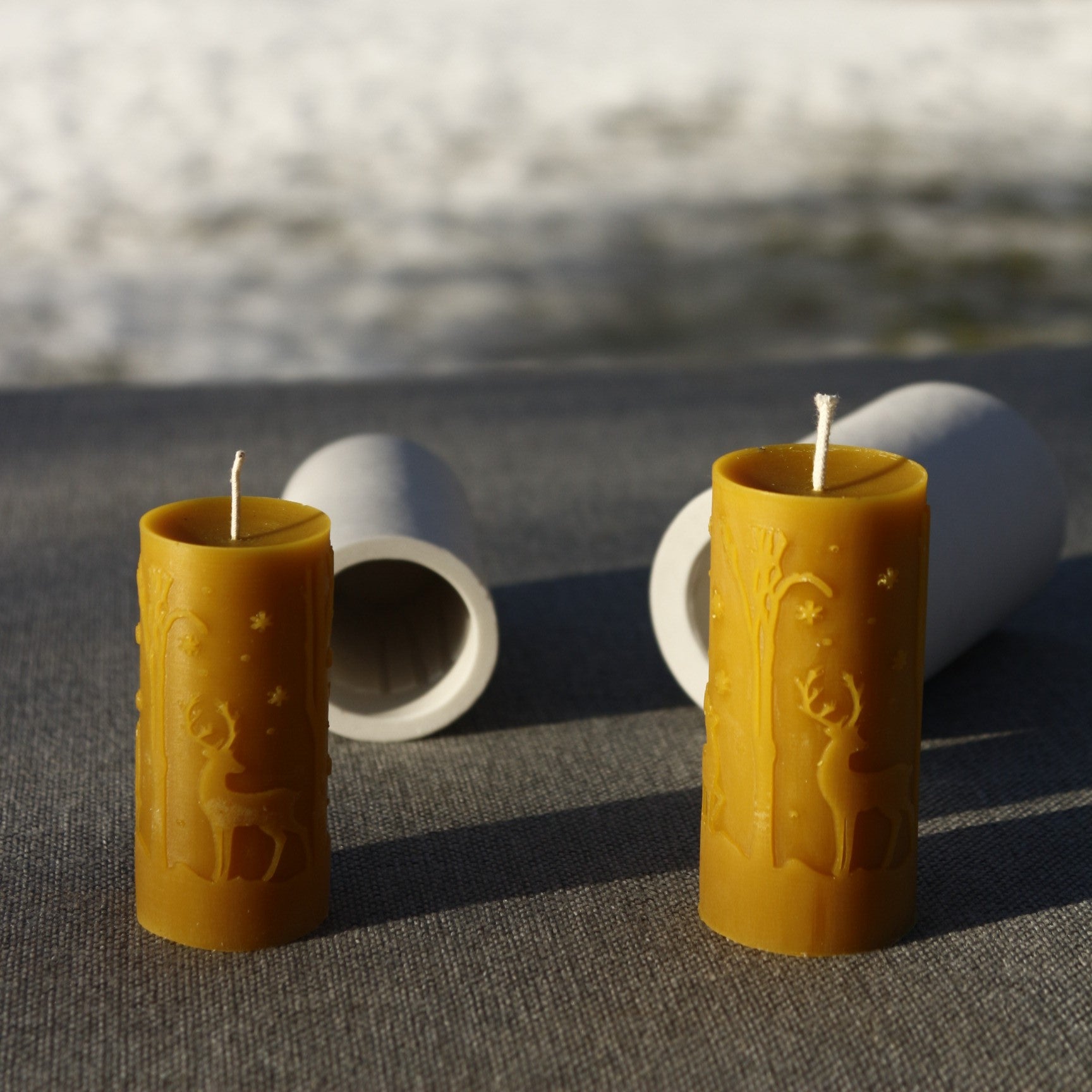 DEER 2 Sizes - Latvian Candles