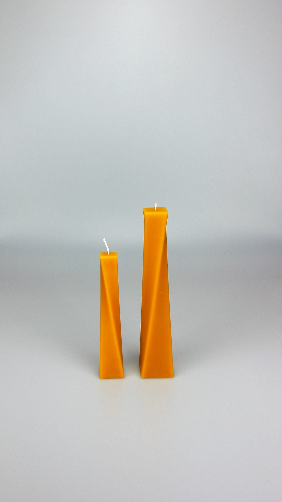 Evening Dress beeswax candle and silicone mould