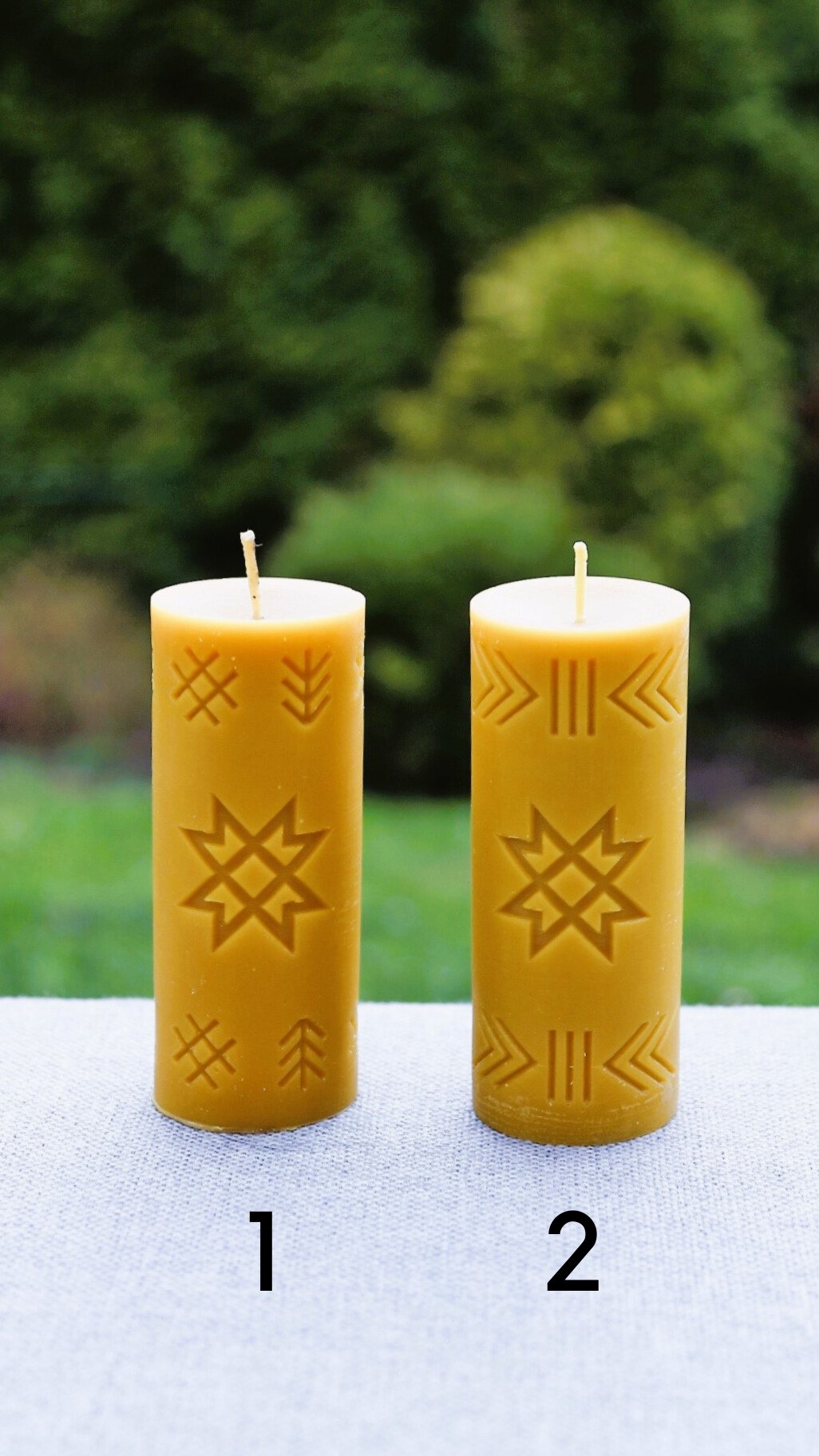 ETHNO FOLK SIGNS BUNDLE - Latvian Candles