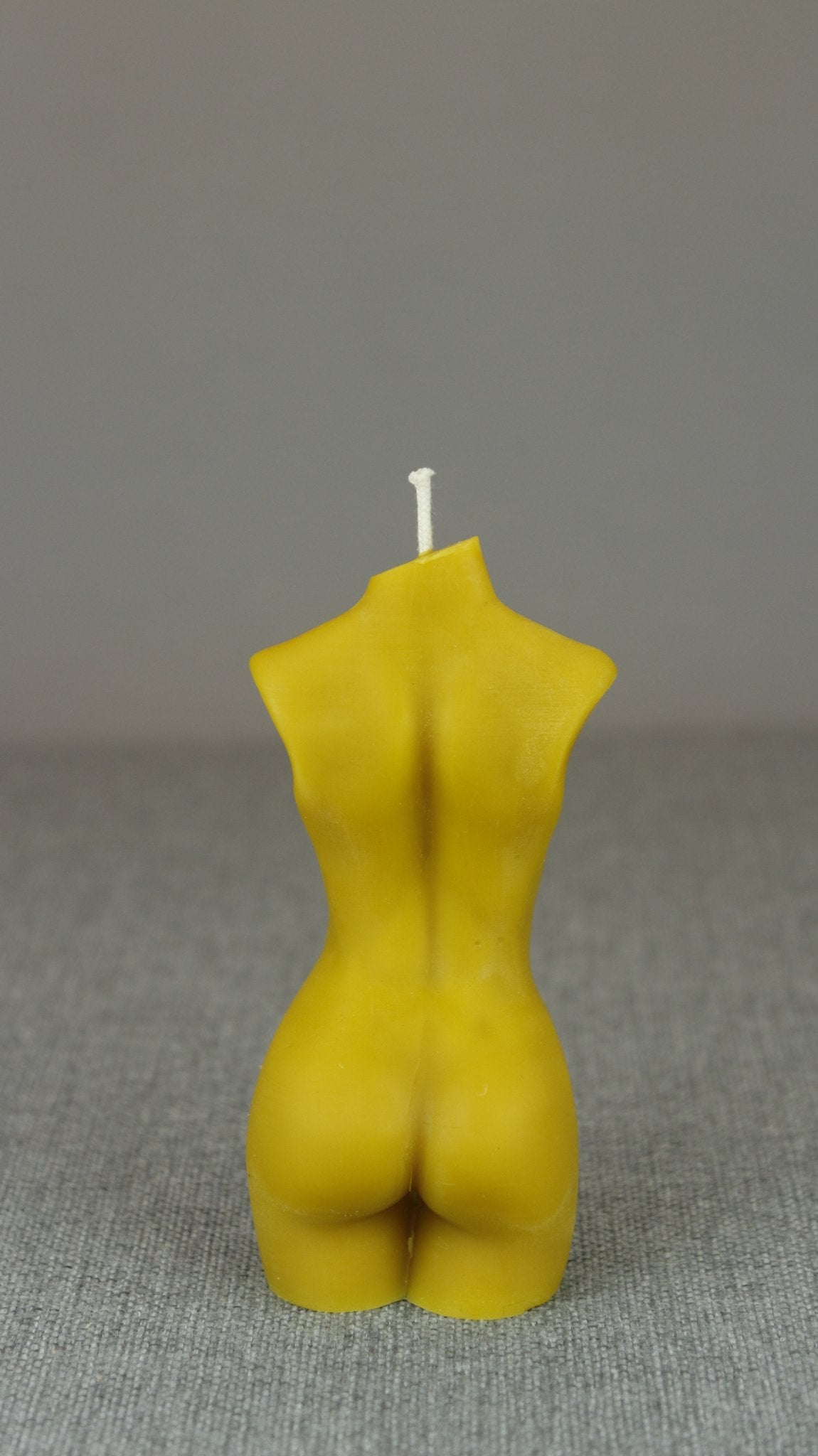 Female Body beeswax candle and silicone mould