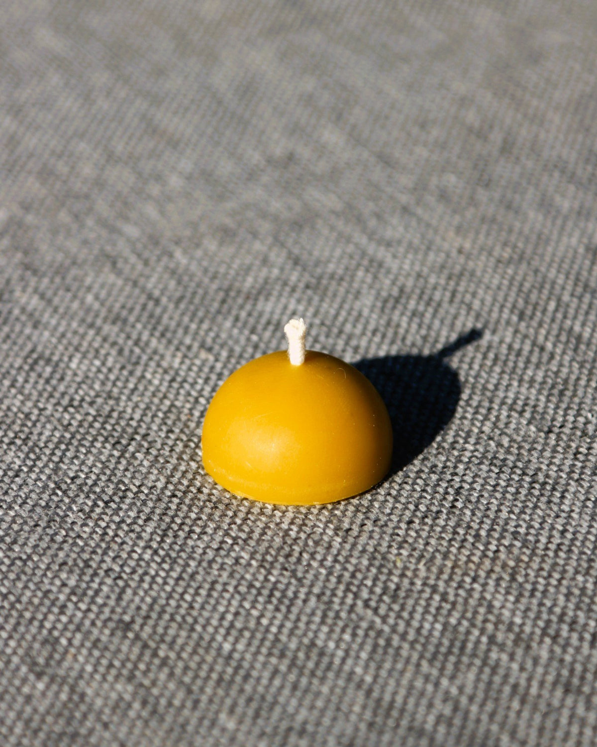 Half Sphere tea light beeswax candle and silicone mould