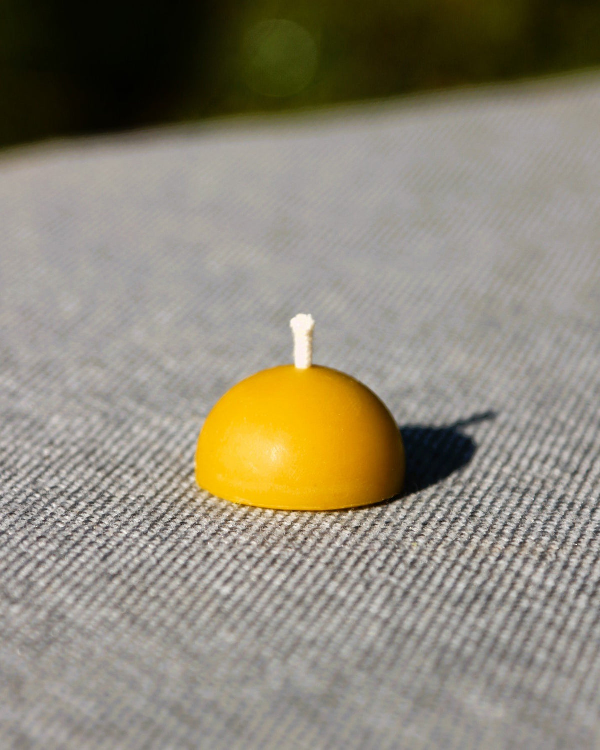 Half Sphere tea light beeswax candle and silicone mould