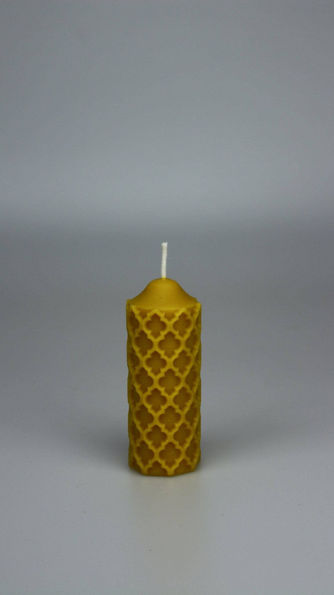 Old Window beeswax candle and silicone mould