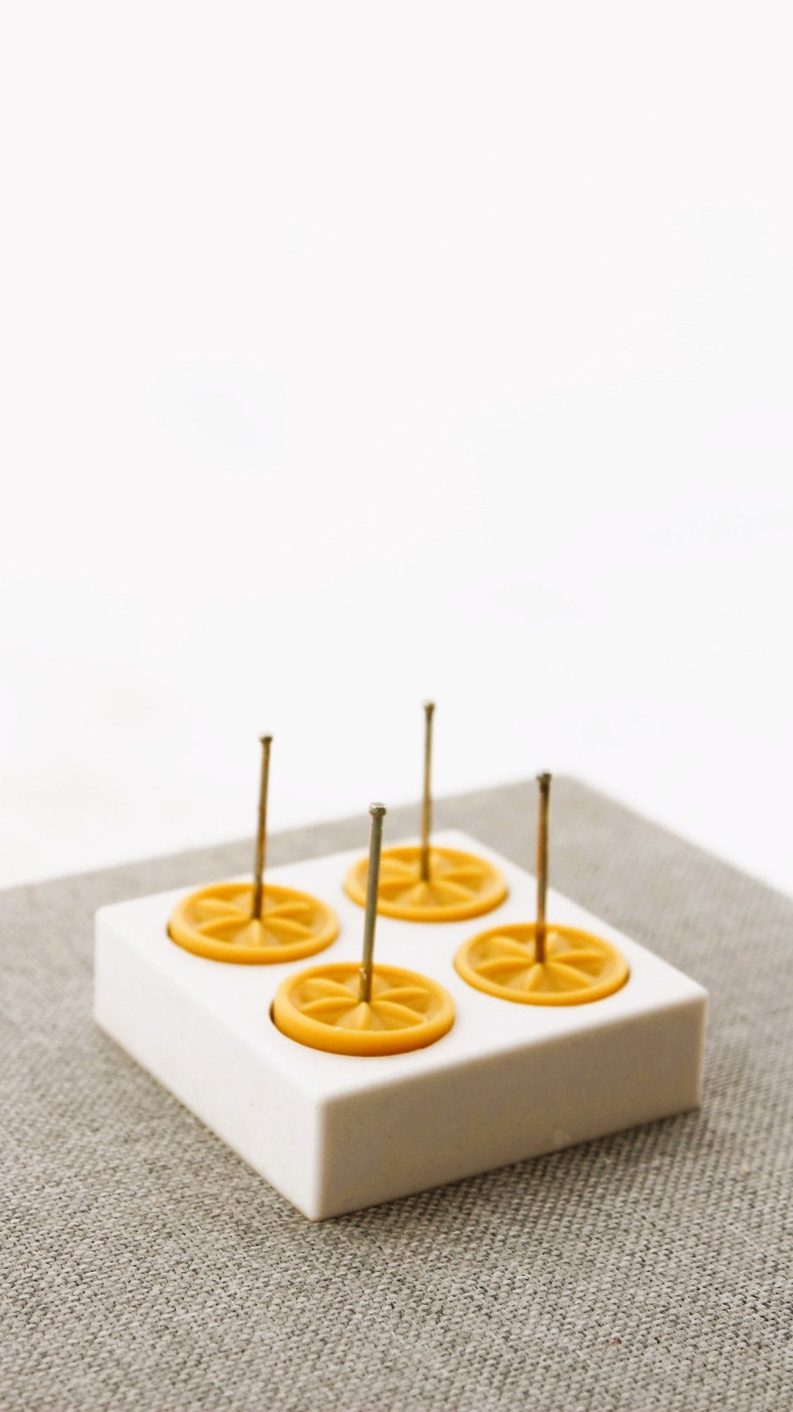 Rose tea light beeswax candle and silicone mould