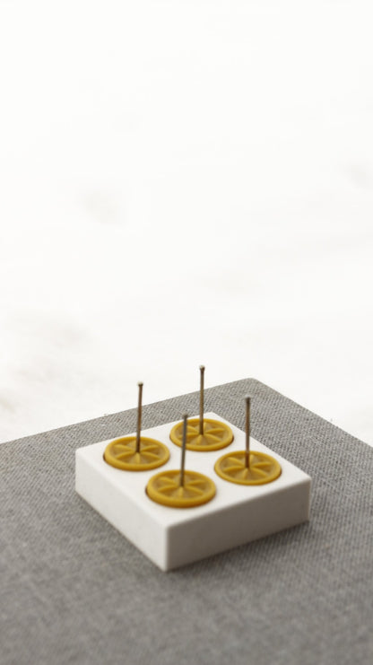 Rose tea light beeswax candle and silicone mould