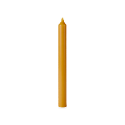 Church Christmas Tree beeswax candle, white background studio photo