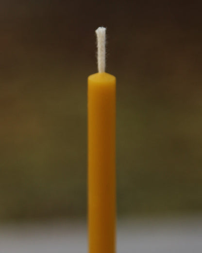 Taper Tiny 18 cm beeswax candle and silicone mould