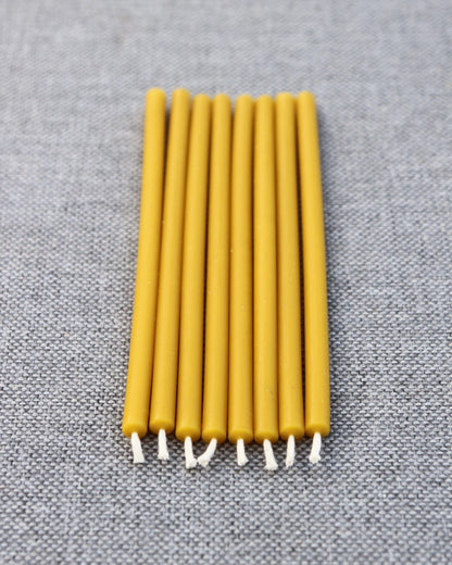 Taper Tiny 18 cm beeswax candle and silicone mould