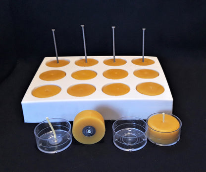 latviancandles, high quality silicone molds for beeswax candles, 