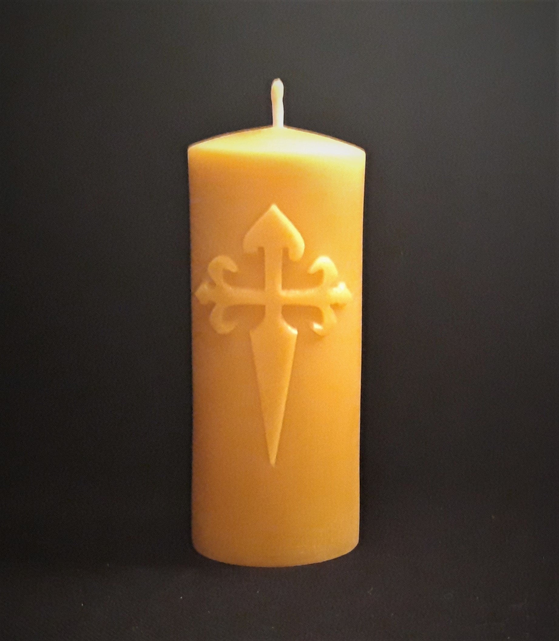 ST JAMES CROSS Silicone Candle mould