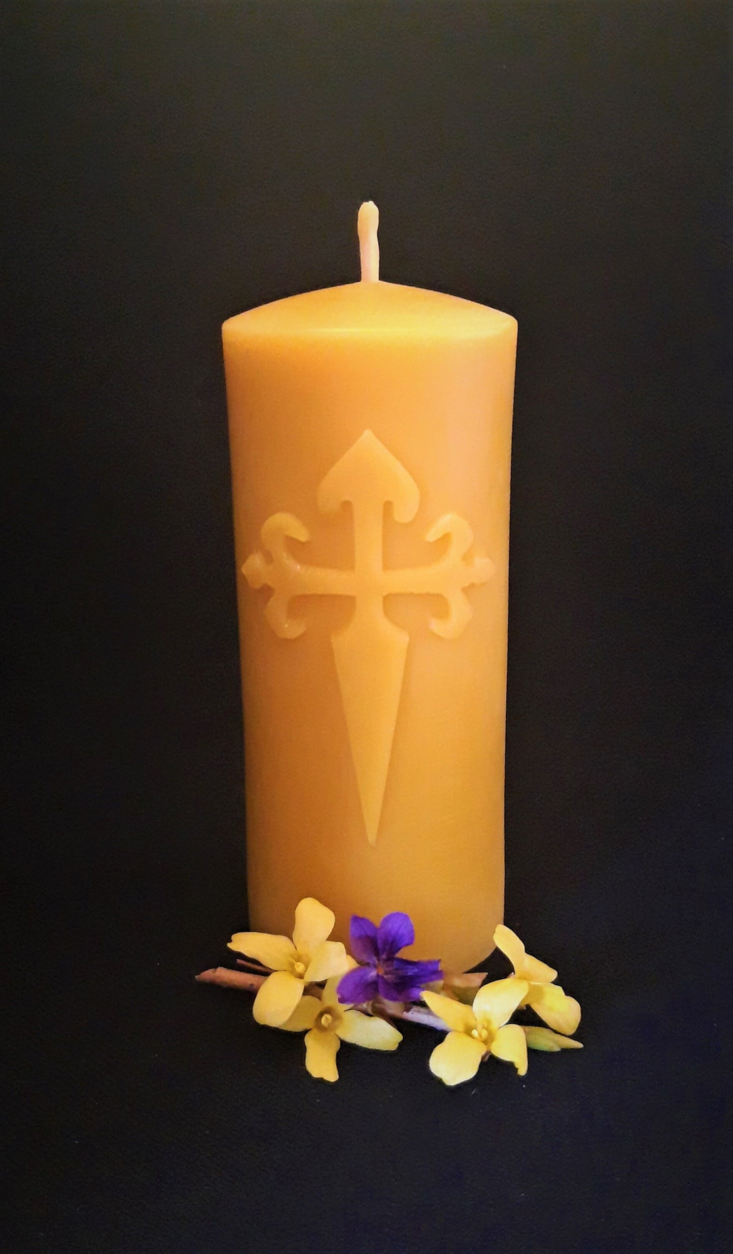 ST JAMES CROSS Silicone Candle mould