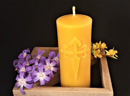 ST JAMES CROSS Silicone Candle mould