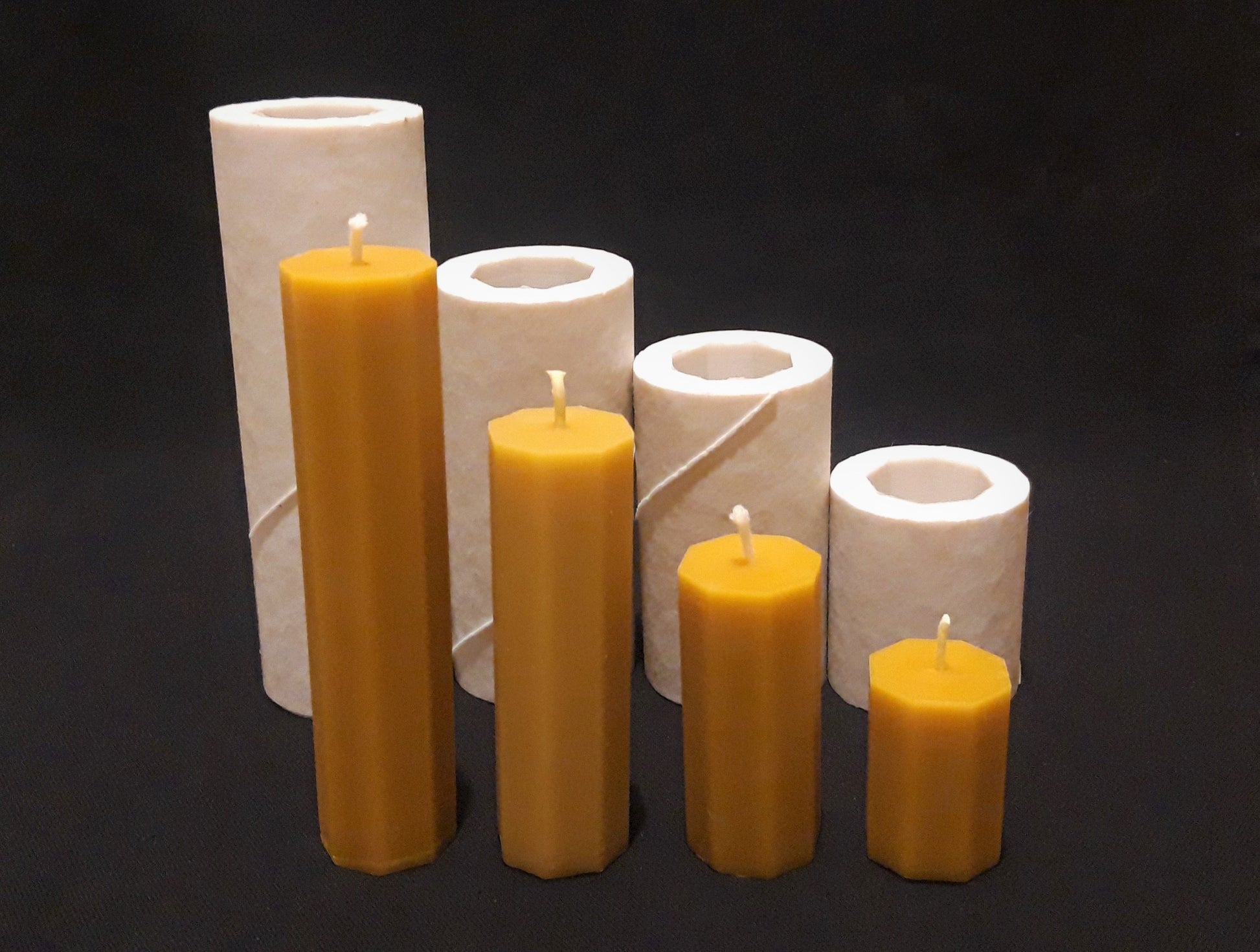 OCTAGON Silicone Candle mould