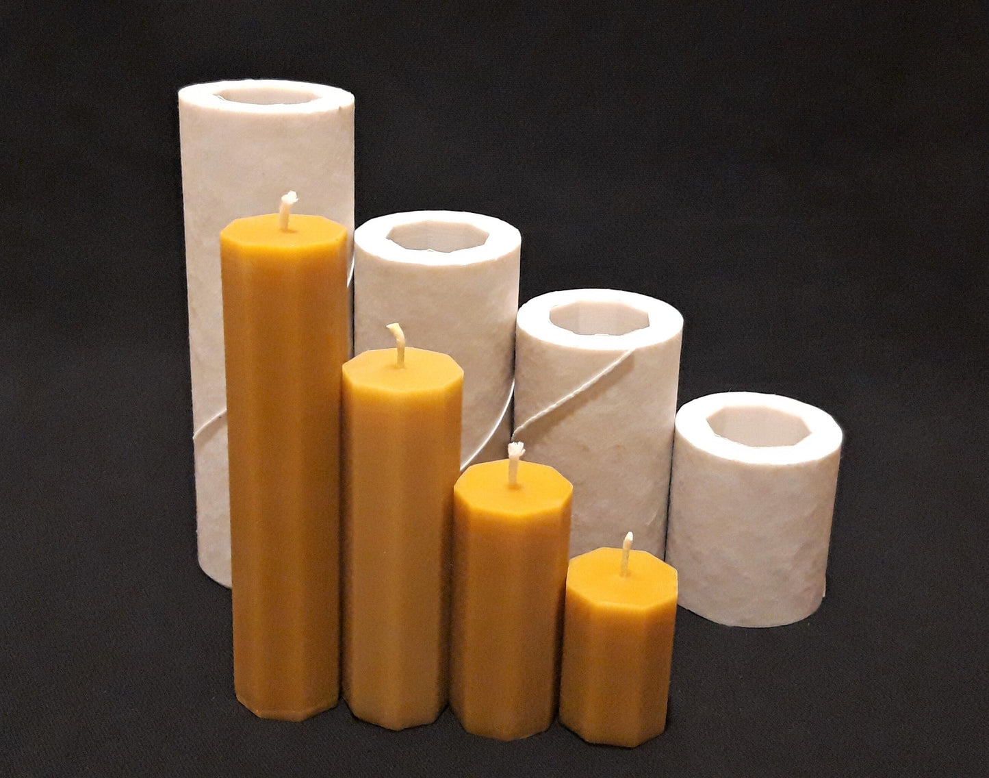 OCTAGON Silicone Candle mould