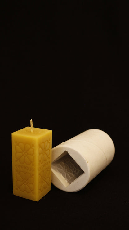 latviancandles, high quality silicone molds for beeswax candles, 