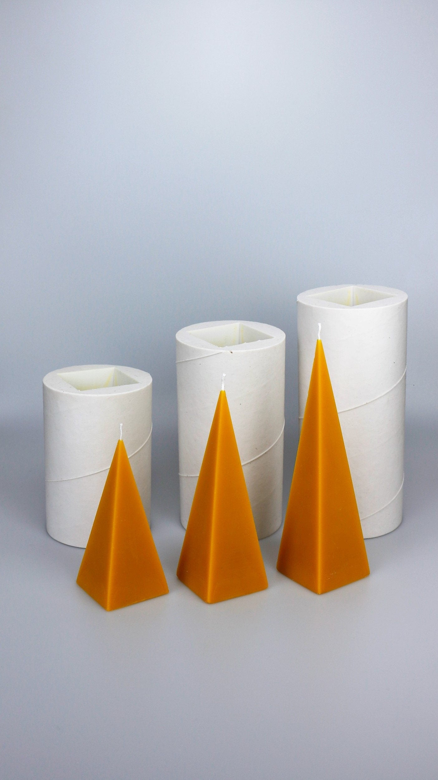 PYRAMID Silicone Candle mould