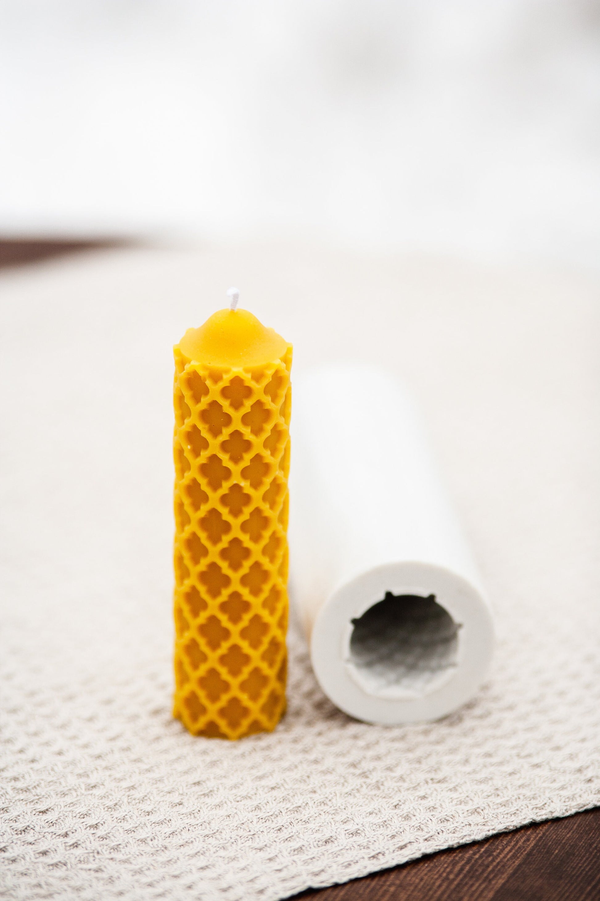 latviancandles, high quality silicone molds for beeswax candles, 